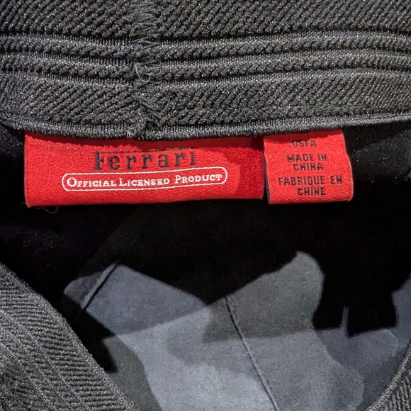 Ferrari Official Licensed Black Cap - Picture 3 of 6